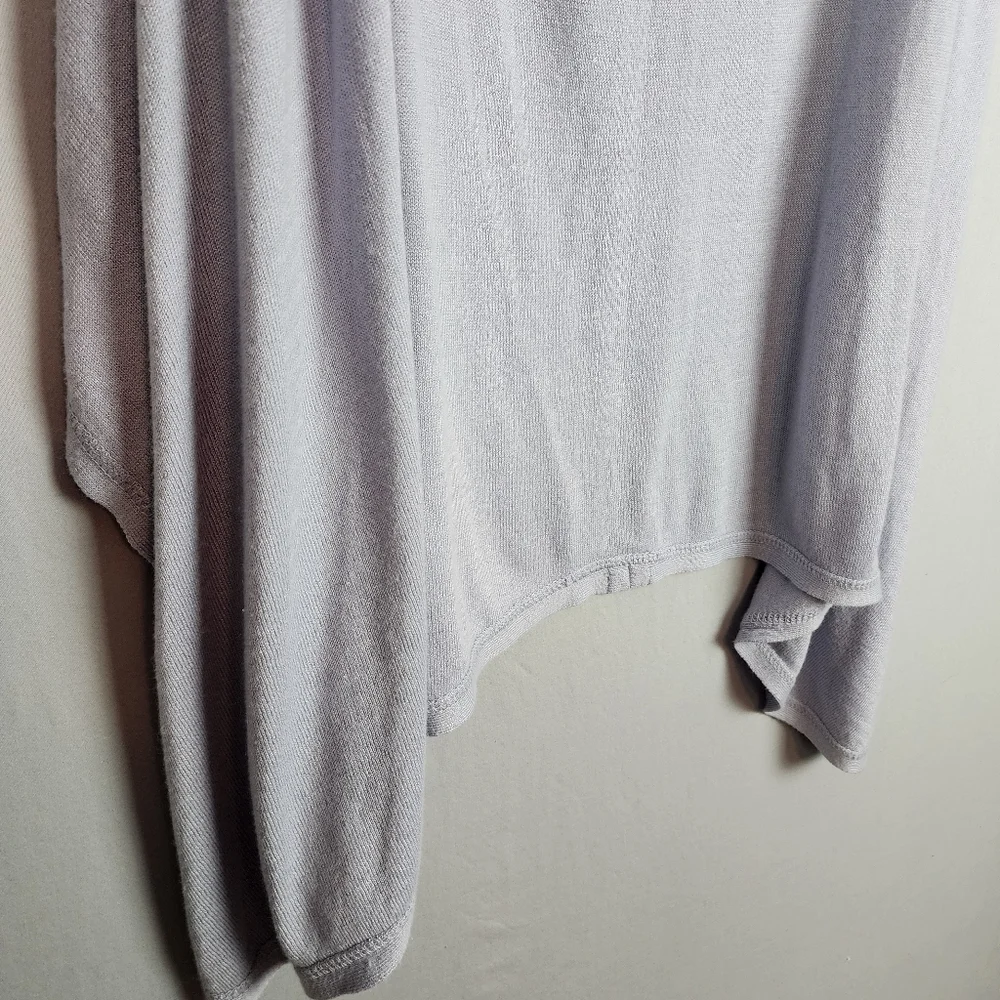 Coldwater Creek Purple Cardigan - Sleeveless High Low Shrug Sz Large